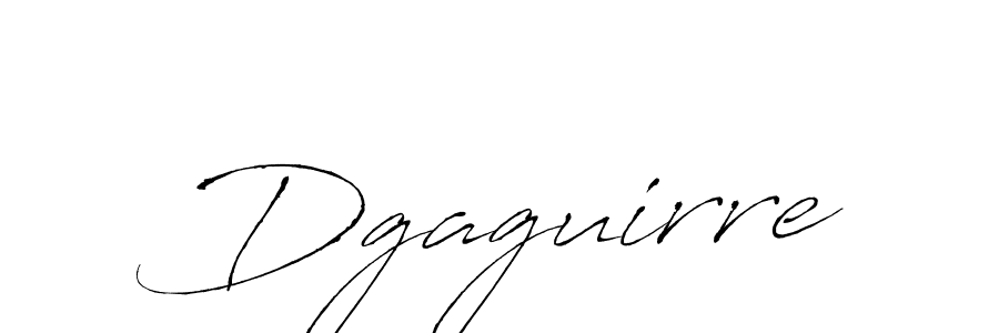 Design your own signature with our free online signature maker. With this signature software, you can create a handwritten (Antro_Vectra) signature for name Dgaguirre. Dgaguirre signature style 6 images and pictures png
