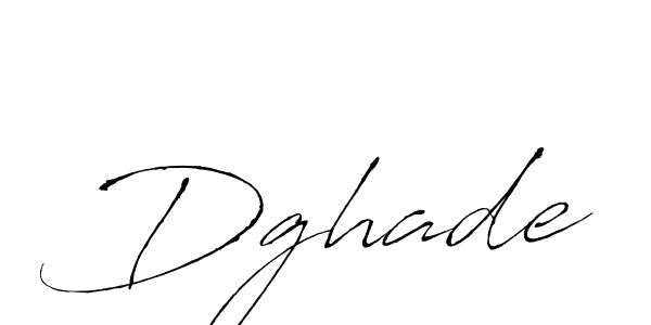 Design your own signature with our free online signature maker. With this signature software, you can create a handwritten (Antro_Vectra) signature for name Dghade. Dghade signature style 6 images and pictures png