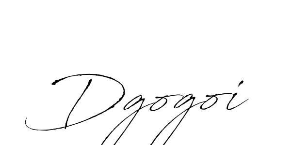 Make a beautiful signature design for name Dgogoi. With this signature (Antro_Vectra) style, you can create a handwritten signature for free. Dgogoi signature style 6 images and pictures png