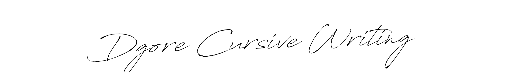 Make a beautiful signature design for name Dgore Cursive Writing. With this signature (Antro_Vectra) style, you can create a handwritten signature for free. Dgore Cursive Writing signature style 6 images and pictures png