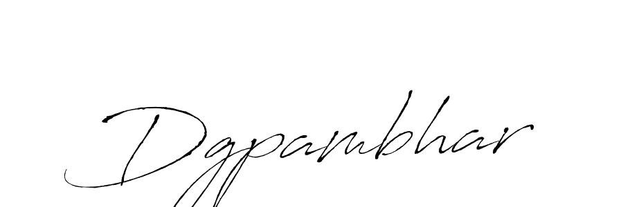 Create a beautiful signature design for name Dgpambhar. With this signature (Antro_Vectra) fonts, you can make a handwritten signature for free. Dgpambhar signature style 6 images and pictures png