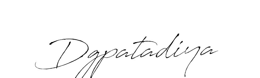 How to make Dgpatadiya name signature. Use Antro_Vectra style for creating short signs online. This is the latest handwritten sign. Dgpatadiya signature style 6 images and pictures png