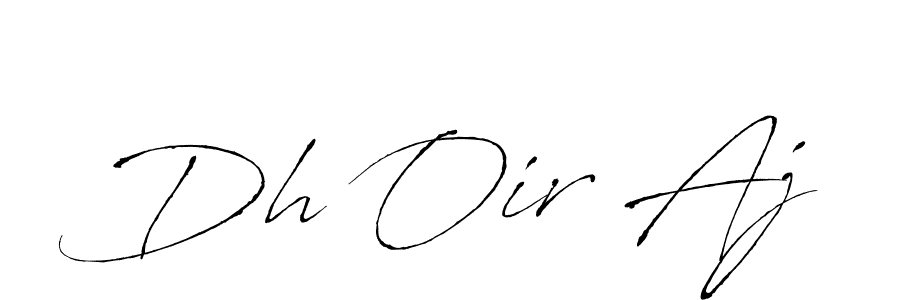 Antro_Vectra is a professional signature style that is perfect for those who want to add a touch of class to their signature. It is also a great choice for those who want to make their signature more unique. Get Dh Oir Aj name to fancy signature for free. Dh Oir Aj signature style 6 images and pictures png