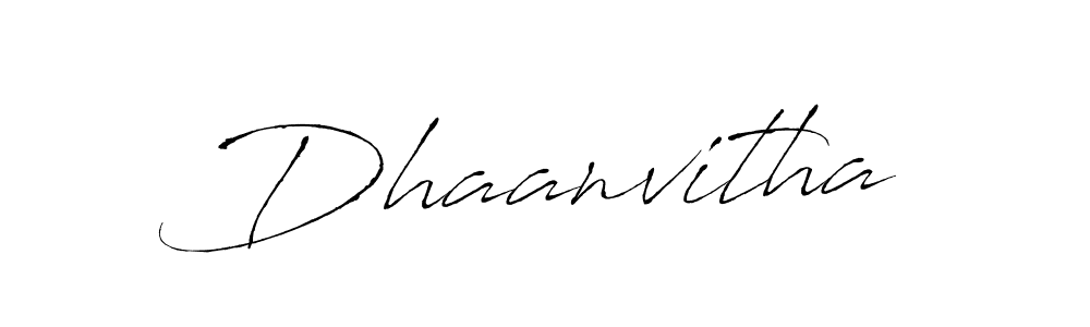 Make a beautiful signature design for name Dhaanvitha. Use this online signature maker to create a handwritten signature for free. Dhaanvitha signature style 6 images and pictures png