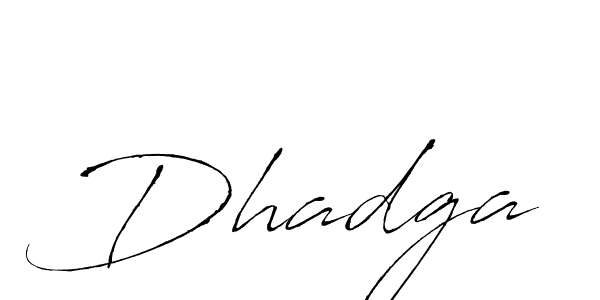 Make a beautiful signature design for name Dhadga. With this signature (Antro_Vectra) style, you can create a handwritten signature for free. Dhadga signature style 6 images and pictures png