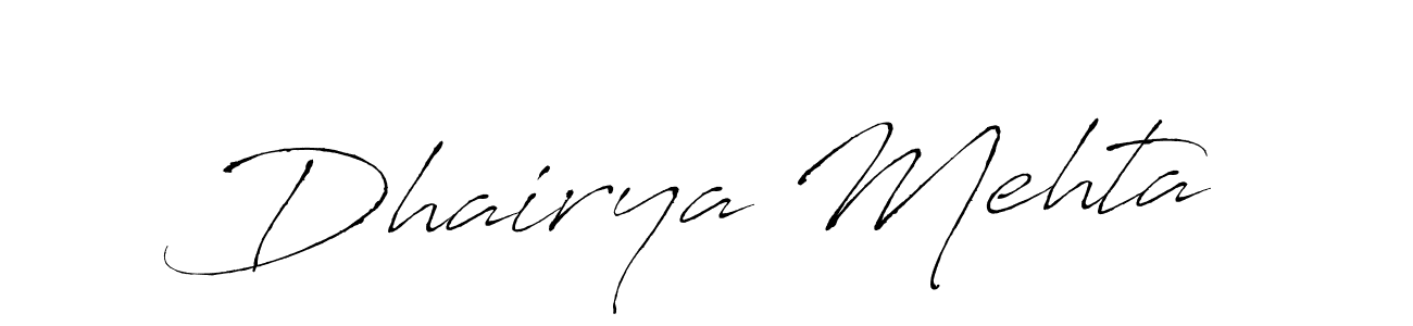 This is the best signature style for the Dhairya Mehta name. Also you like these signature font (Antro_Vectra). Mix name signature. Dhairya Mehta signature style 6 images and pictures png