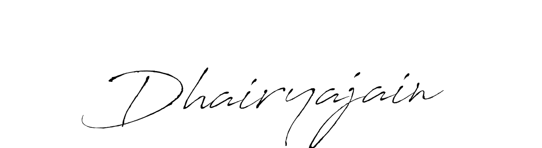 How to Draw Dhairyajain signature style? Antro_Vectra is a latest design signature styles for name Dhairyajain. Dhairyajain signature style 6 images and pictures png