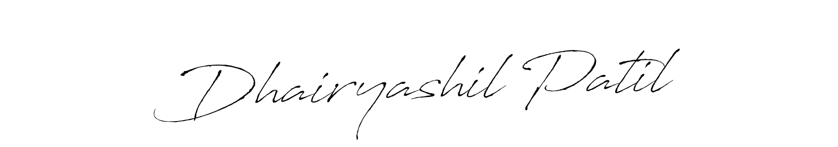 Make a short Dhairyashil Patil signature style. Manage your documents anywhere anytime using Antro_Vectra. Create and add eSignatures, submit forms, share and send files easily. Dhairyashil Patil signature style 6 images and pictures png
