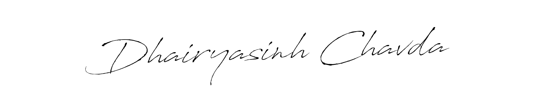 Make a beautiful signature design for name Dhairyasinh Chavda. Use this online signature maker to create a handwritten signature for free. Dhairyasinh Chavda signature style 6 images and pictures png