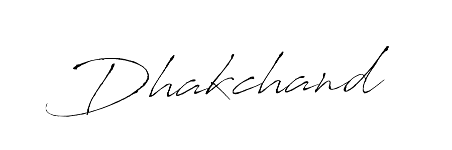 Design your own signature with our free online signature maker. With this signature software, you can create a handwritten (Antro_Vectra) signature for name Dhakchand. Dhakchand signature style 6 images and pictures png