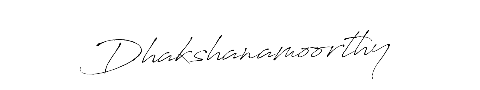 Design your own signature with our free online signature maker. With this signature software, you can create a handwritten (Antro_Vectra) signature for name Dhakshanamoorthy. Dhakshanamoorthy signature style 6 images and pictures png
