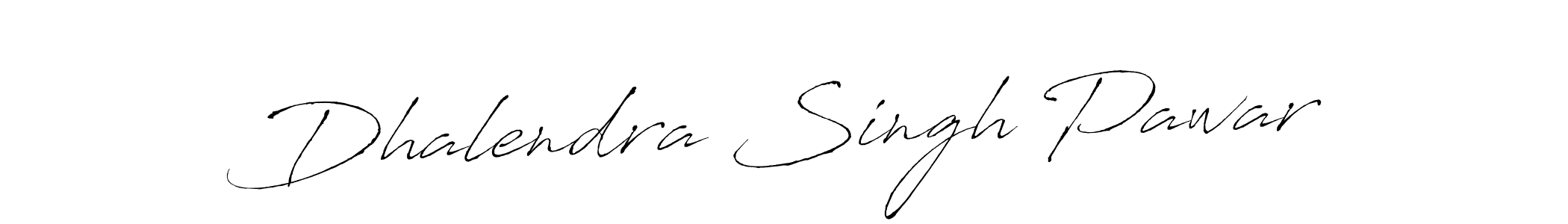 Make a beautiful signature design for name Dhalendra Singh Pawar. With this signature (Antro_Vectra) style, you can create a handwritten signature for free. Dhalendra Singh Pawar signature style 6 images and pictures png