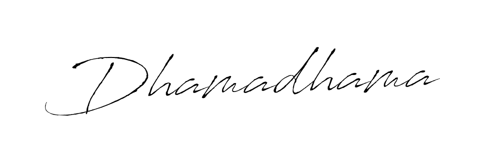 Make a beautiful signature design for name Dhamadhama. Use this online signature maker to create a handwritten signature for free. Dhamadhama signature style 6 images and pictures png