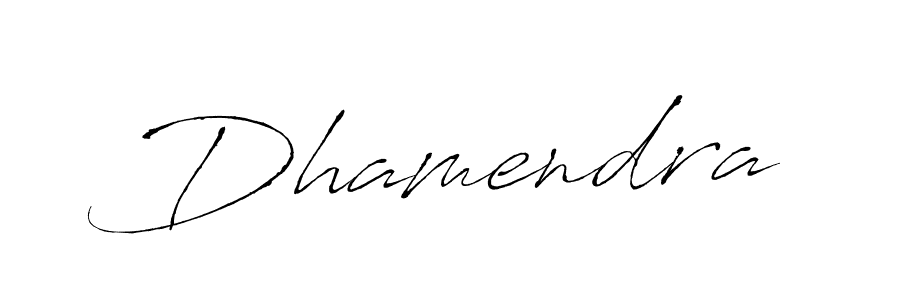 Also we have Dhamendra name is the best signature style. Create professional handwritten signature collection using Antro_Vectra autograph style. Dhamendra signature style 6 images and pictures png
