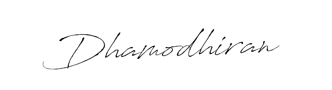 Dhamodhiran stylish signature style. Best Handwritten Sign (Antro_Vectra) for my name. Handwritten Signature Collection Ideas for my name Dhamodhiran. Dhamodhiran signature style 6 images and pictures png