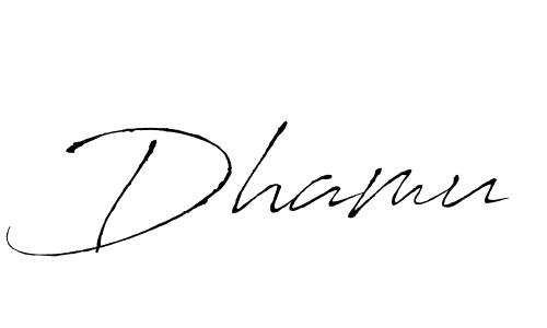 The best way (Antro_Vectra) to make a short signature is to pick only two or three words in your name. The name Dhamu include a total of six letters. For converting this name. Dhamu signature style 6 images and pictures png