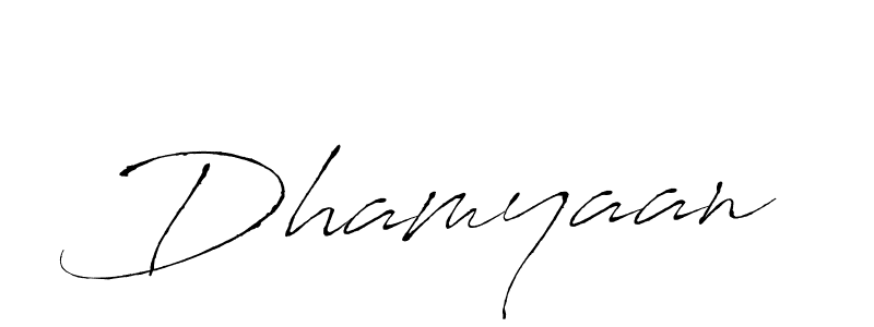 Here are the top 10 professional signature styles for the name Dhamyaan. These are the best autograph styles you can use for your name. Dhamyaan signature style 6 images and pictures png