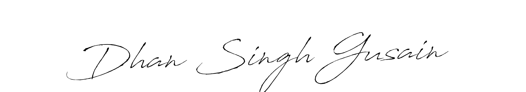 Design your own signature with our free online signature maker. With this signature software, you can create a handwritten (Antro_Vectra) signature for name Dhan Singh Gusain. Dhan Singh Gusain signature style 6 images and pictures png