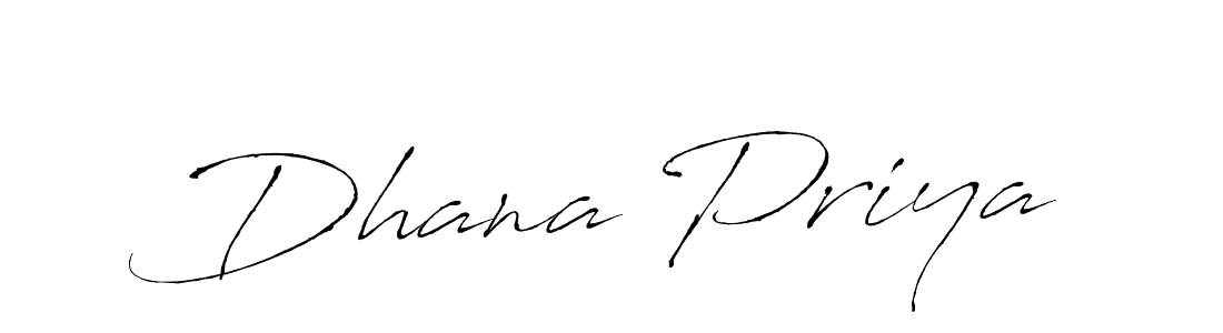 How to make Dhana Priya signature? Antro_Vectra is a professional autograph style. Create handwritten signature for Dhana Priya name. Dhana Priya signature style 6 images and pictures png