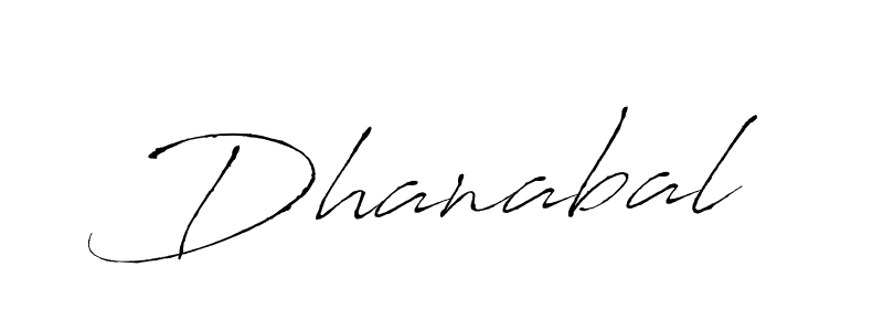 How to make Dhanabal name signature. Use Antro_Vectra style for creating short signs online. This is the latest handwritten sign. Dhanabal signature style 6 images and pictures png