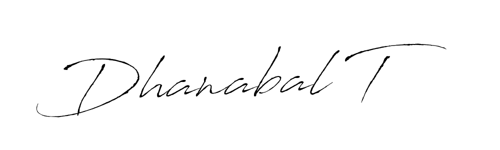 This is the best signature style for the Dhanabal T name. Also you like these signature font (Antro_Vectra). Mix name signature. Dhanabal T signature style 6 images and pictures png