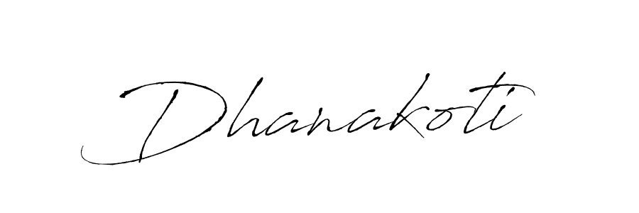 if you are searching for the best signature style for your name Dhanakoti. so please give up your signature search. here we have designed multiple signature styles  using Antro_Vectra. Dhanakoti signature style 6 images and pictures png