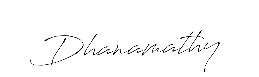 How to make Dhanamathy name signature. Use Antro_Vectra style for creating short signs online. This is the latest handwritten sign. Dhanamathy signature style 6 images and pictures png