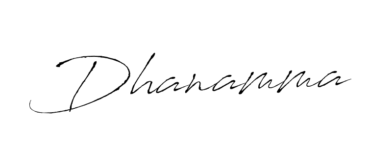 Dhanamma stylish signature style. Best Handwritten Sign (Antro_Vectra) for my name. Handwritten Signature Collection Ideas for my name Dhanamma. Dhanamma signature style 6 images and pictures png