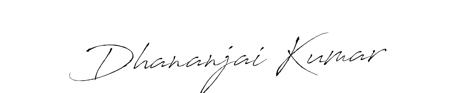 Use a signature maker to create a handwritten signature online. With this signature software, you can design (Antro_Vectra) your own signature for name Dhananjai Kumar. Dhananjai Kumar signature style 6 images and pictures png