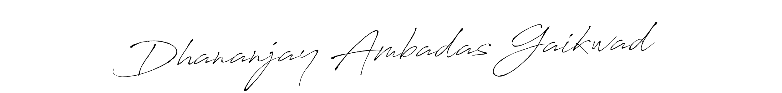 Also we have Dhananjay Ambadas Gaikwad name is the best signature style. Create professional handwritten signature collection using Antro_Vectra autograph style. Dhananjay Ambadas Gaikwad signature style 6 images and pictures png