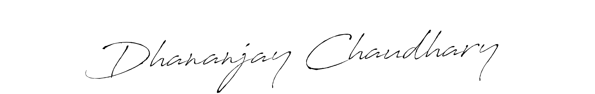 This is the best signature style for the Dhananjay Chaudhary name. Also you like these signature font (Antro_Vectra). Mix name signature. Dhananjay Chaudhary signature style 6 images and pictures png