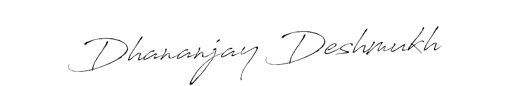 Antro_Vectra is a professional signature style that is perfect for those who want to add a touch of class to their signature. It is also a great choice for those who want to make their signature more unique. Get Dhananjay Deshmukh name to fancy signature for free. Dhananjay Deshmukh signature style 6 images and pictures png