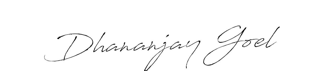 This is the best signature style for the Dhananjay Goel name. Also you like these signature font (Antro_Vectra). Mix name signature. Dhananjay Goel signature style 6 images and pictures png