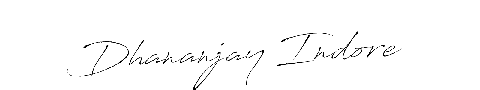 Make a short Dhananjay Indore signature style. Manage your documents anywhere anytime using Antro_Vectra. Create and add eSignatures, submit forms, share and send files easily. Dhananjay Indore signature style 6 images and pictures png