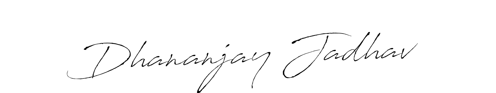 It looks lik you need a new signature style for name Dhananjay Jadhav. Design unique handwritten (Antro_Vectra) signature with our free signature maker in just a few clicks. Dhananjay Jadhav signature style 6 images and pictures png