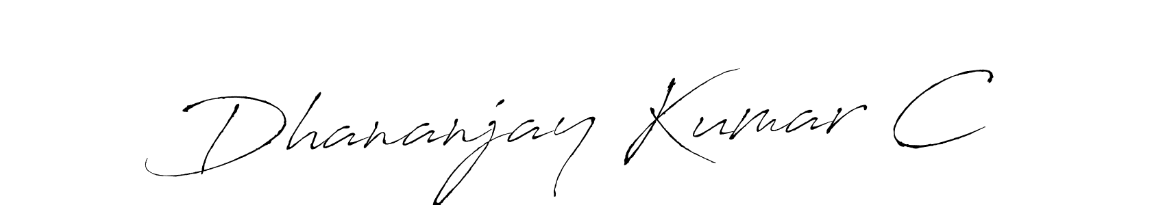 It looks lik you need a new signature style for name Dhananjay Kumar C. Design unique handwritten (Antro_Vectra) signature with our free signature maker in just a few clicks. Dhananjay Kumar C signature style 6 images and pictures png