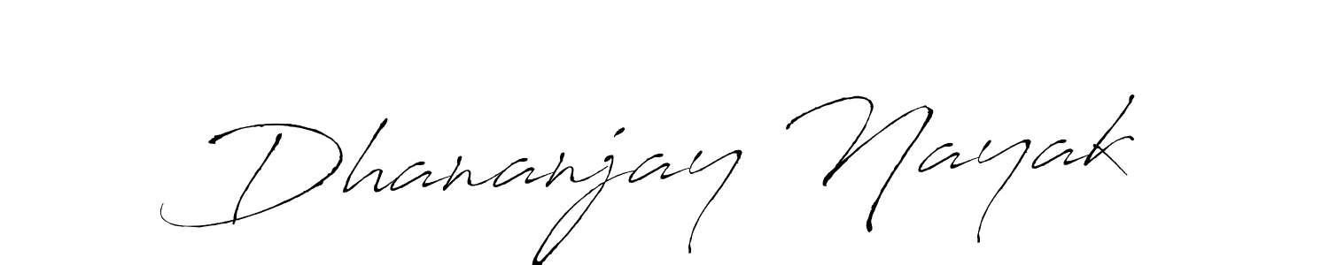 You should practise on your own different ways (Antro_Vectra) to write your name (Dhananjay Nayak) in signature. don't let someone else do it for you. Dhananjay Nayak signature style 6 images and pictures png