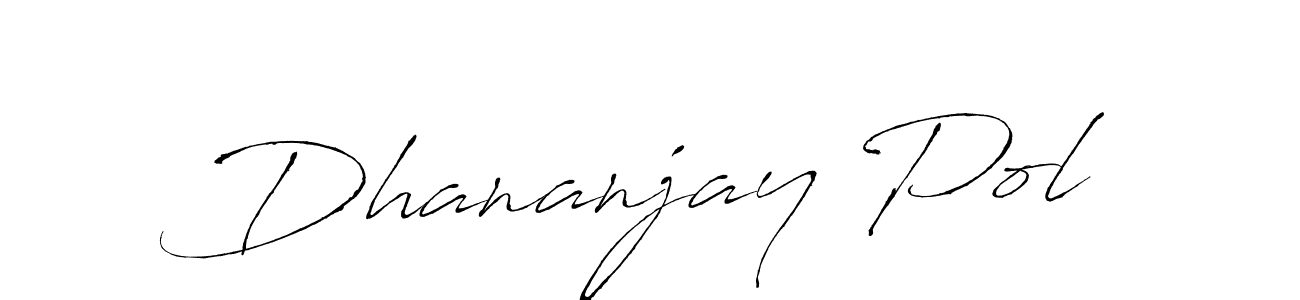 It looks lik you need a new signature style for name Dhananjay Pol. Design unique handwritten (Antro_Vectra) signature with our free signature maker in just a few clicks. Dhananjay Pol signature style 6 images and pictures png