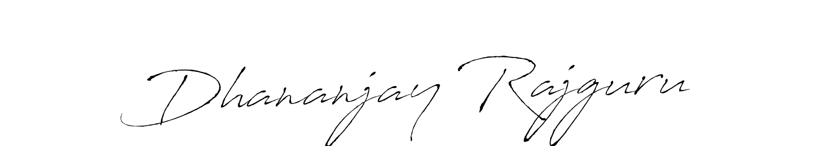 Make a beautiful signature design for name Dhananjay Rajguru. Use this online signature maker to create a handwritten signature for free. Dhananjay Rajguru signature style 6 images and pictures png