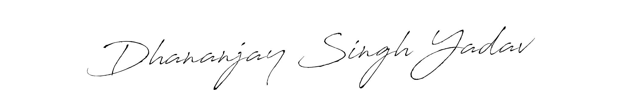 Similarly Antro_Vectra is the best handwritten signature design. Signature creator online .You can use it as an online autograph creator for name Dhananjay Singh Yadav. Dhananjay Singh Yadav signature style 6 images and pictures png