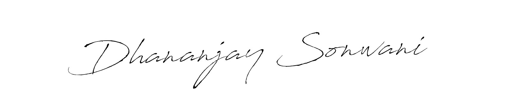Also You can easily find your signature by using the search form. We will create Dhananjay Sonwani name handwritten signature images for you free of cost using Antro_Vectra sign style. Dhananjay Sonwani signature style 6 images and pictures png