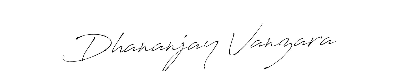 How to Draw Dhananjay Vanzara signature style? Antro_Vectra is a latest design signature styles for name Dhananjay Vanzara. Dhananjay Vanzara signature style 6 images and pictures png