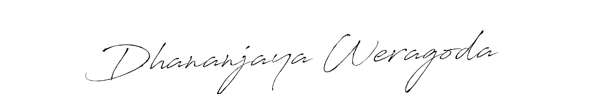 Make a short Dhananjaya Weragoda signature style. Manage your documents anywhere anytime using Antro_Vectra. Create and add eSignatures, submit forms, share and send files easily. Dhananjaya Weragoda signature style 6 images and pictures png