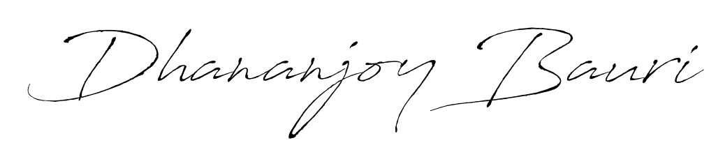An effortless, minimalist signature concept for Dhananjoy Bauri using Antro_Vectra design. Clean lines that look great on any document. Dhananjoy Bauri signature style 6 images and pictures png