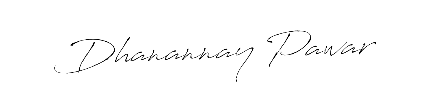 Make a beautiful signature design for name Dhanannay Pawar. With this signature (Antro_Vectra) style, you can create a handwritten signature for free. Dhanannay Pawar signature style 6 images and pictures png