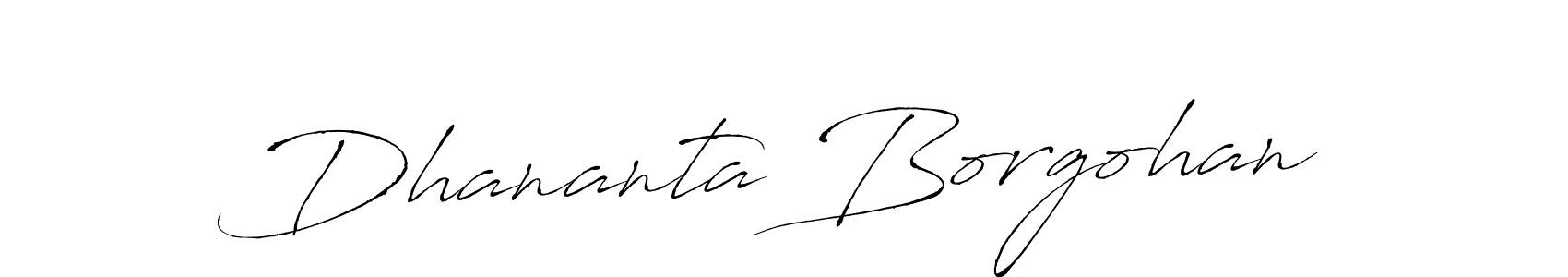 Once you've used our free online signature maker to create your best signature Antro_Vectra style, it's time to enjoy all of the benefits that Dhananta Borgohan name signing documents. Dhananta Borgohan signature style 6 images and pictures png