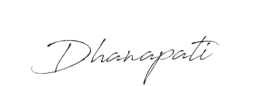 Dhanapati stylish signature style. Best Handwritten Sign (Antro_Vectra) for my name. Handwritten Signature Collection Ideas for my name Dhanapati. Dhanapati signature style 6 images and pictures png