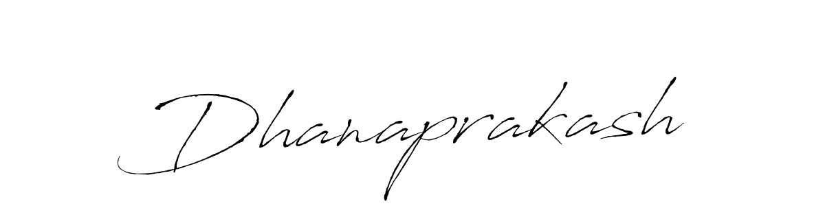 The best way (Antro_Vectra) to make a short signature is to pick only two or three words in your name. The name Dhanaprakash include a total of six letters. For converting this name. Dhanaprakash signature style 6 images and pictures png
