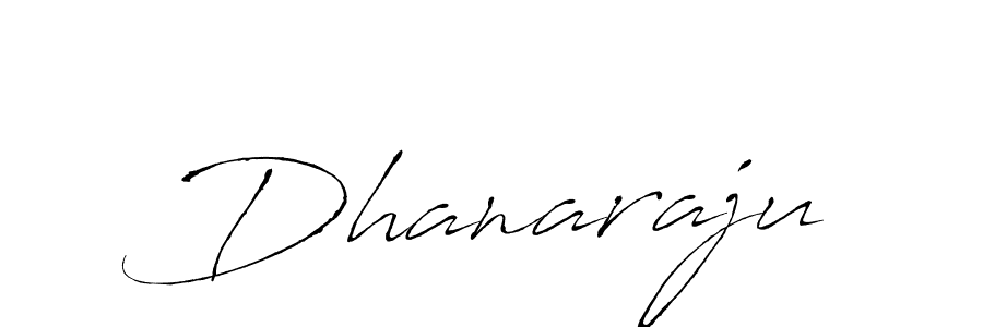 Use a signature maker to create a handwritten signature online. With this signature software, you can design (Antro_Vectra) your own signature for name Dhanaraju. Dhanaraju signature style 6 images and pictures png