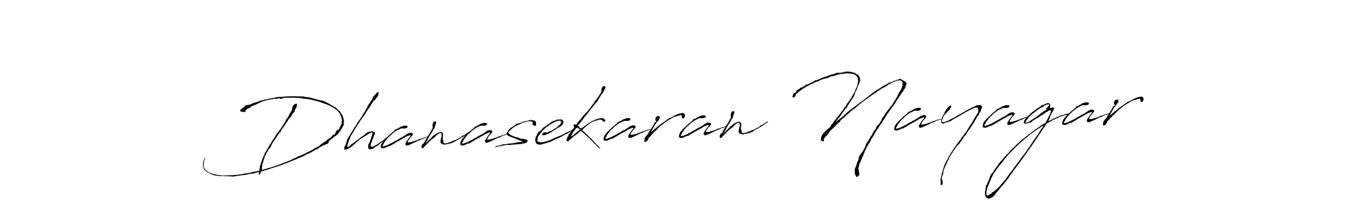 Make a beautiful signature design for name Dhanasekaran Nayagar. With this signature (Antro_Vectra) style, you can create a handwritten signature for free. Dhanasekaran Nayagar signature style 6 images and pictures png